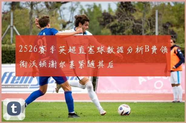 2526赛季英超直塞球数据分析B费领衔沃顿谢尔基紧随其后